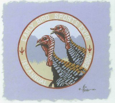 2006 Early Bird Expo Patch by Ken Hunter. 2006 Early Bird Expo Patch by Ken Hunter.